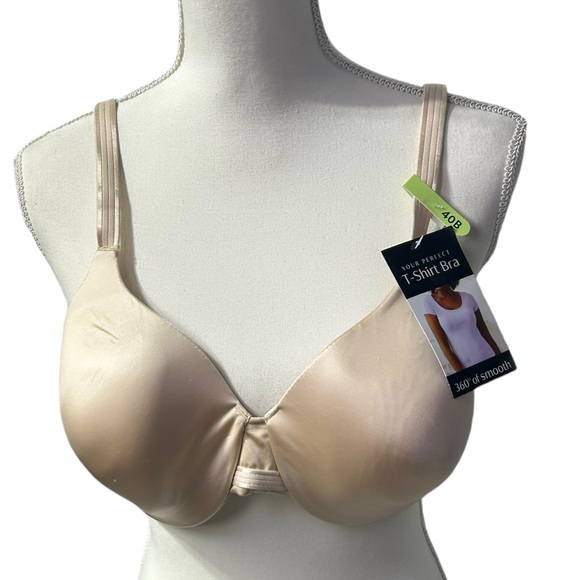 BALI Womens One Smooth U Smoothing & Concealing t shirt Bra, Style DF3W11. NWT - Picture 5 of 10